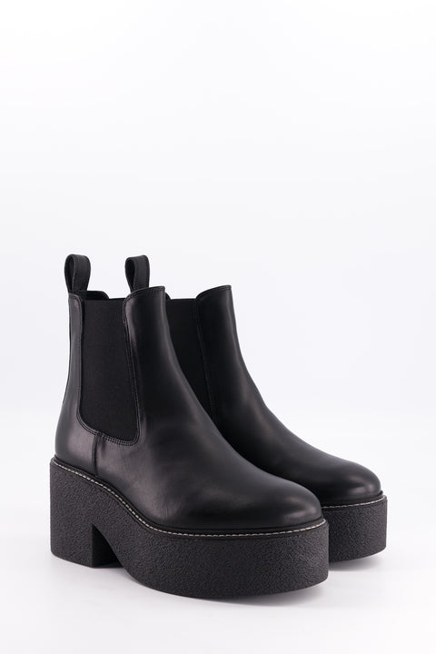 dolly - chelsea boots cuir noir