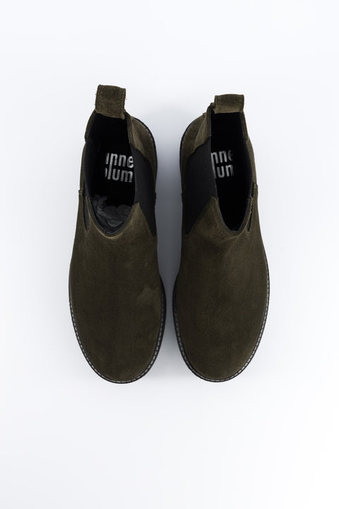 dolly - chelsea boots daim kaki - pointure 37 - prototype