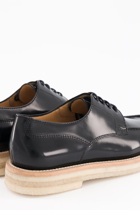 libby - derbies cuir glacé noir
