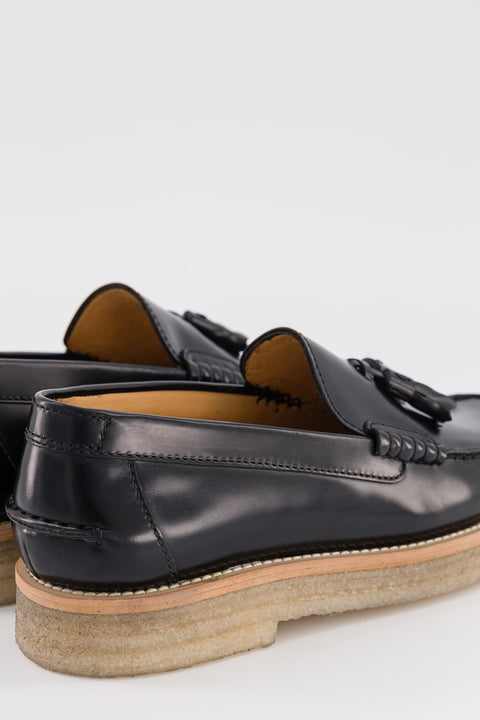 Lily - black patent leather moccasin - size 38 - unique model