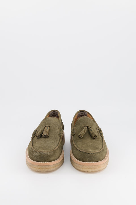 Lily - khaki suede moccasin - size 38 - unique model