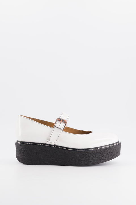 Paddy - Mary Jane white patent leather - size 37 - unique model