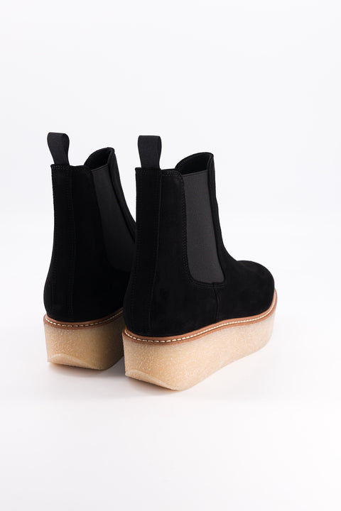 Pooky - black suede chelsea boots