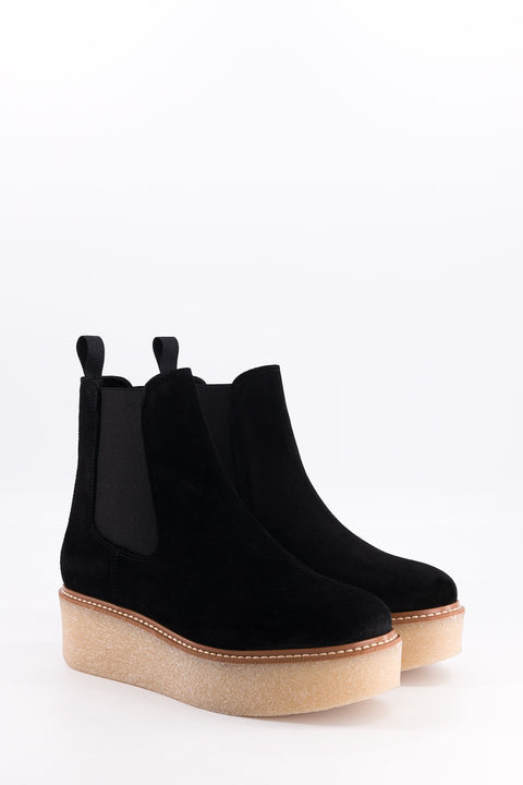Pooky - black suede chelsea boots