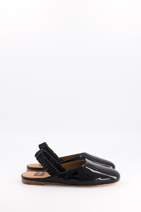 BAO - Ballerina patent leather and nappa black