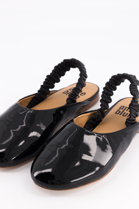 BAO - Ballerina patent leather and nappa black
