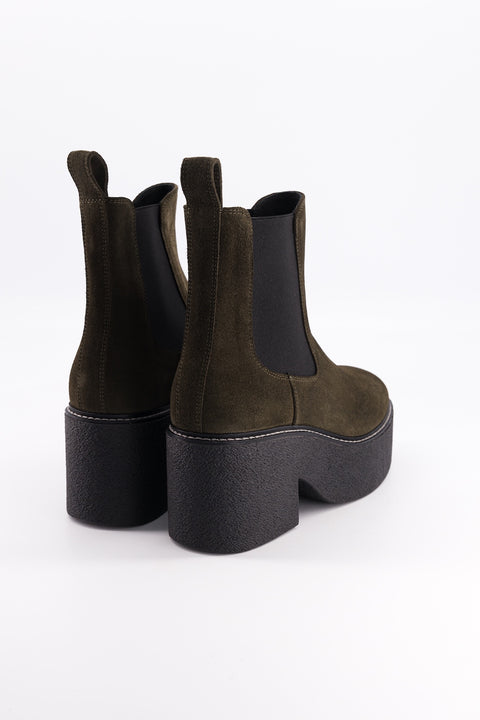 Chelsea boots Dolly - suede kaki