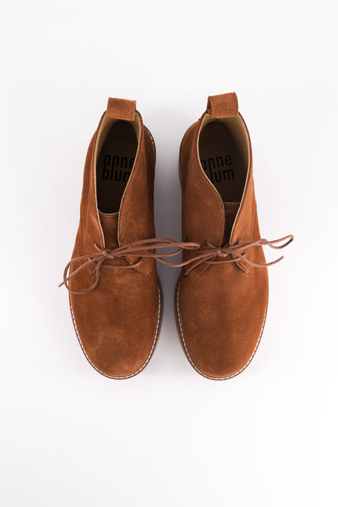 dusty - chukka boots daim noisette