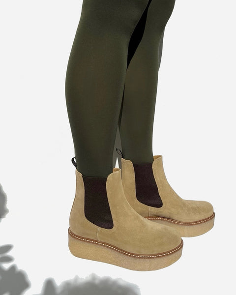 pooky - chelsea boots daim sable