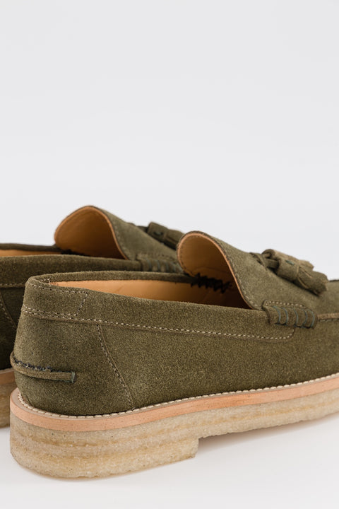 Lily - khaki suede moccasin - size 38 - unique model