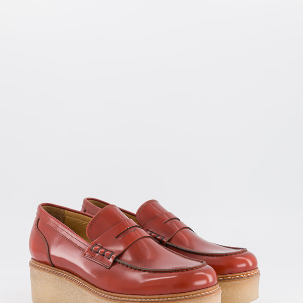 Mocassins Plats Sweet De Pindiere (Detroit) - Pointure 38.5 - Cuir Bleu Pierre - Neufs Avec Boîte