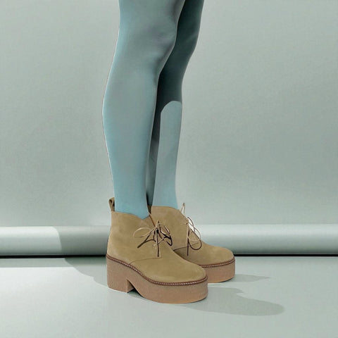 dusty - chukka boots daim sable