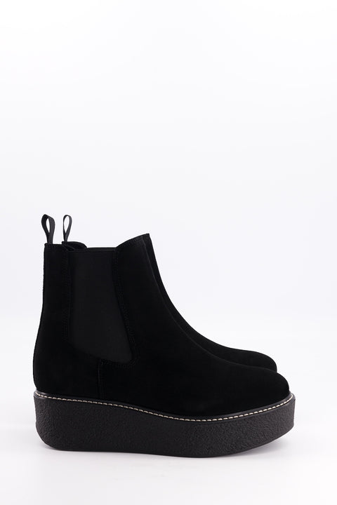 pooky - chelsea boots daim noir - pointure 37 - prototype