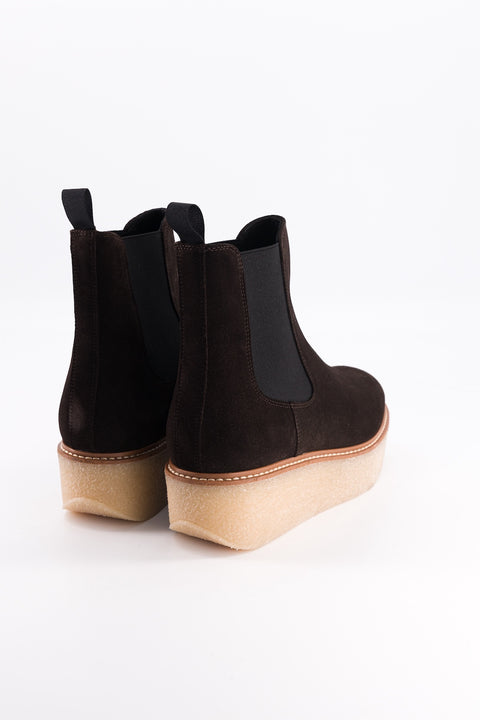 Chelsea boots Pooky - suede chocolate