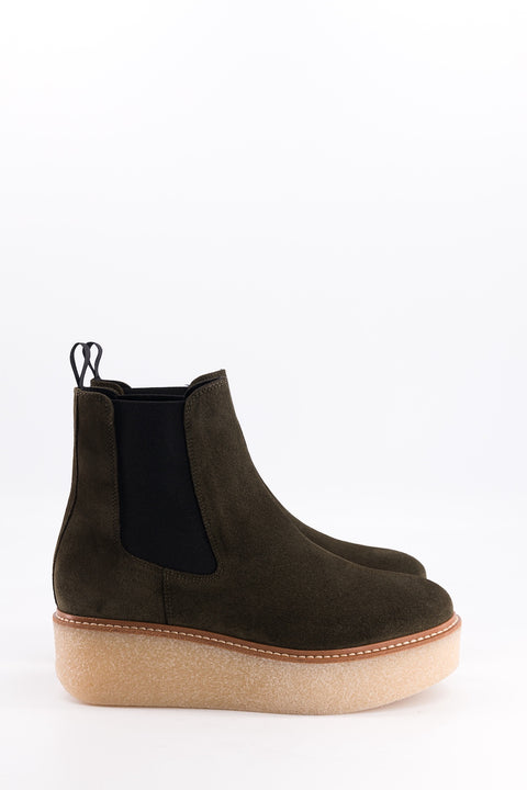 Chelsea boots Pooky - suede khaki