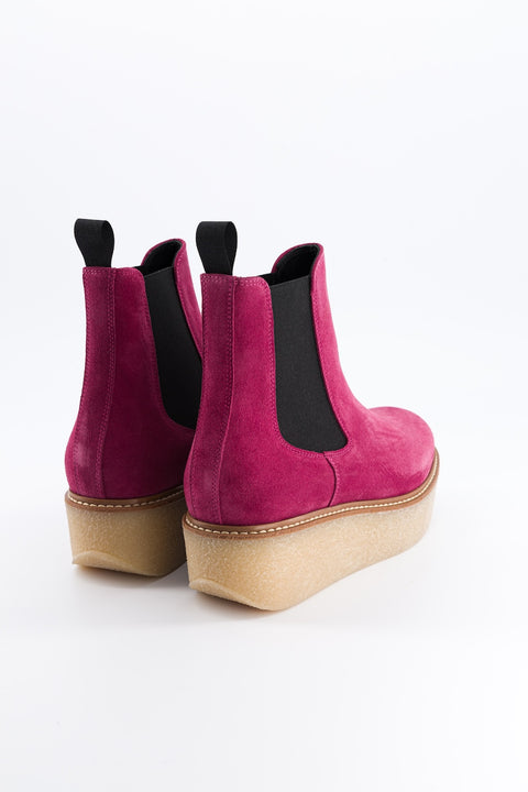 pooky - chelsea boots daim pivoine - pointure 37 - prototype