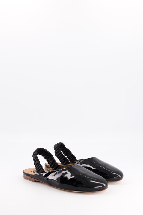 BAO - Ballerina patent leather and nappa black