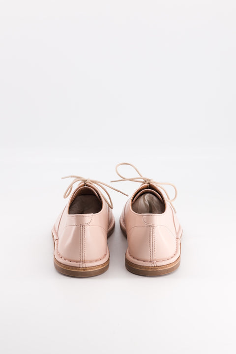 Bonnie - Nude nappa leather derby