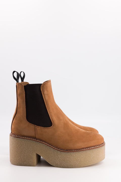 Dolly - chelsea boots nubuck camel - pointure 37