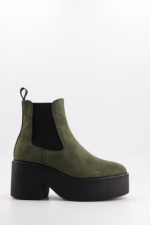 Dolly - chelsea boots nubuck kaki - pointure 37