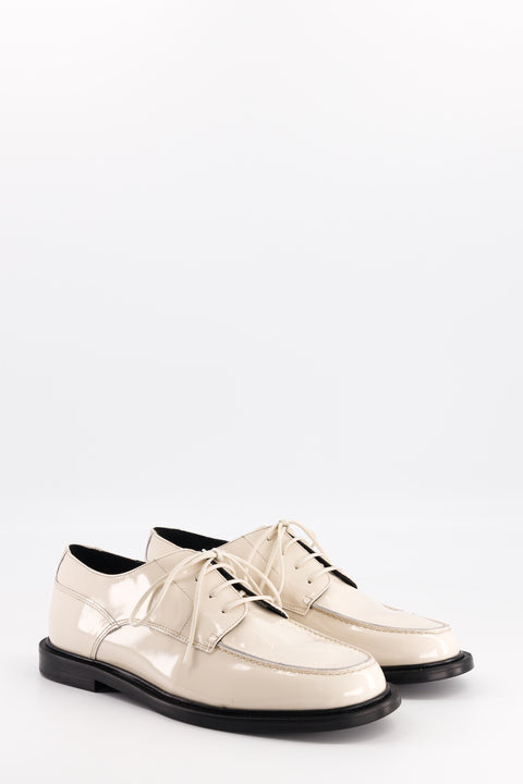 Idaho - Cream patent leather derbies - Size 37 - Unique model